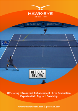 Hawk-Eye in Tennis