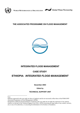 Ethiopia: Integrated Flood Management