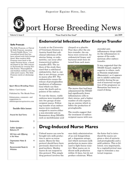 Port Horse Breeding News