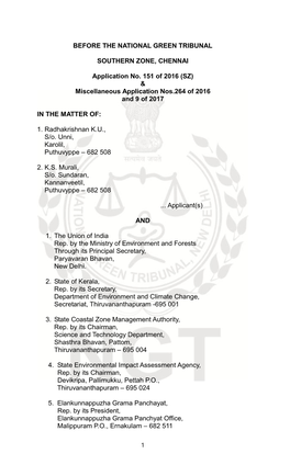 Puduvypeen LPG Terminal NGT Judgement.Pdf