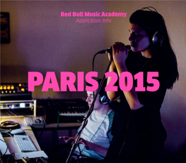 PARIS 2015 TERM 1 October 25 — November 6