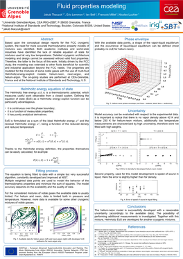 Vapour-Liquid Equilibria of the Neon-Helium System, Cryogenics, 7, 177 (1967) Easitrain – European Advanced Superconductivity Innovation and Training