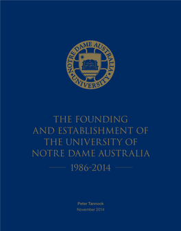 The Founding and Establishment 1986-2014