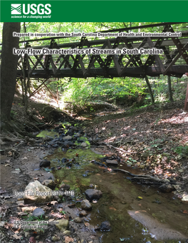 Low-Flow Characteristics of Streams in South Carolina