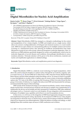 Digital Microfluidics for Nucleic Acid Amplification