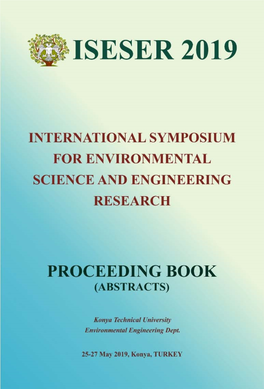 Abstract Book of ISESER 2019