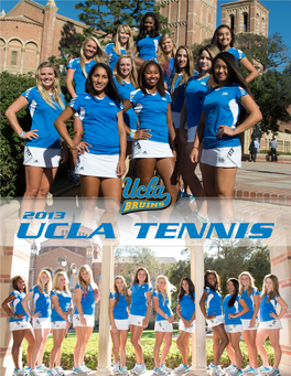 UCLA WOMEN’S TENNIS 2013 Team Photo / Roster Info