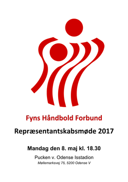 Fyns Håndbold Forbund Repræsentantskabsmøde 2017