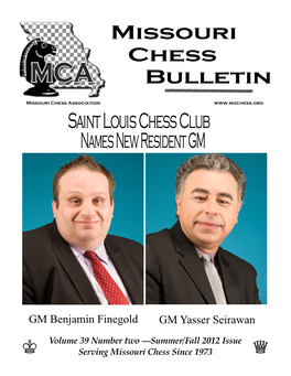Fall 2008 Missouri Chess Bulletin