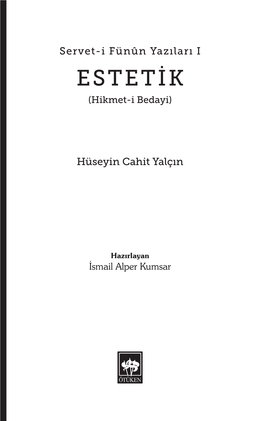 ESTETİK (Hikmet-I Bedayi)