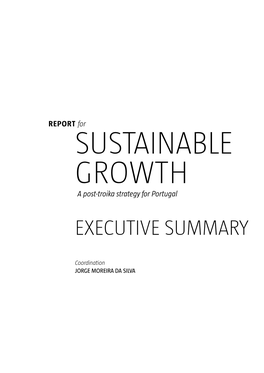 The PCS's Report for Sustainable Growth