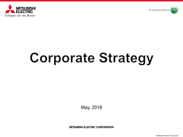 Corporate Strategy