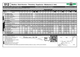 512 Modřice - Dolní Kounice - Trboušany - Kupařovice - Malešovice (I