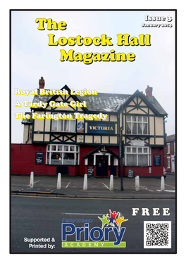 Issue 33 Thethe Januaryjanuary 20132013 Lostocklostock Hallhall Magazinemagazine