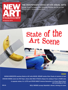 THE INDEPENDENT VOICE of the VISUAL ARTS Chicago, Detroit, Los Angeles, Miami, Milwaukee, Nashville, New York, St