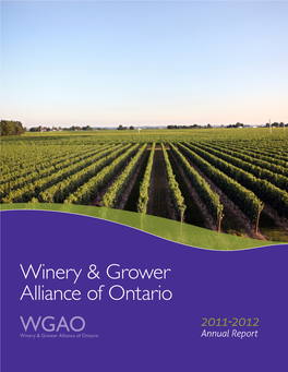 Winery & Grower Alliance of Ontario