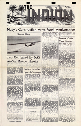 Navy's Construction Arms Mark Anniversaries