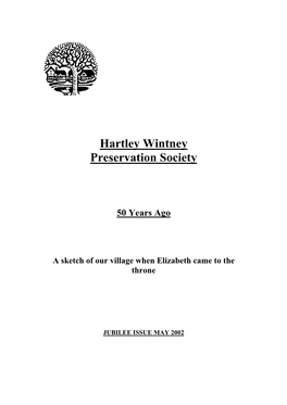 Hartley Wintney Preservation Society