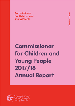2018 CCYP Annual Report