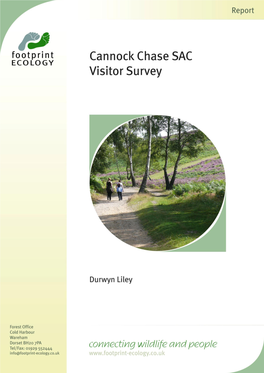 Cannock Chase SAC Visitor Survey