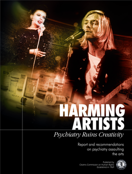 HARMING ARTISTS—Psychiatry Ruins Creativity