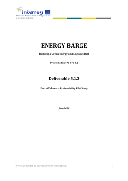 Energy Barge