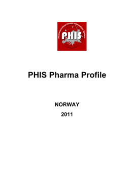 PHIS Pharma Profile Norway 2011