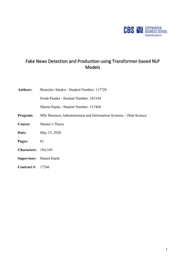 Fake News Detection and Production Using Transformer-Based NLP Models