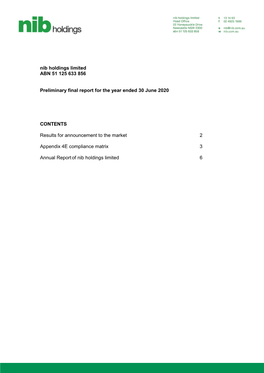 Appendix 4E & 2020 Annual Report