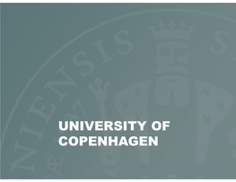 University-Of-Copenhagen USP-Print-1St