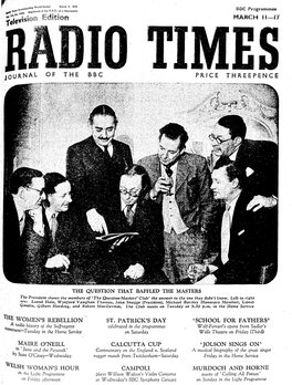 Radio Times, March 9, 1951