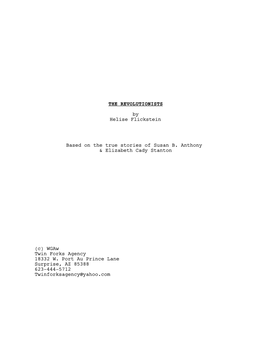 Revolutionists 2016 C Script