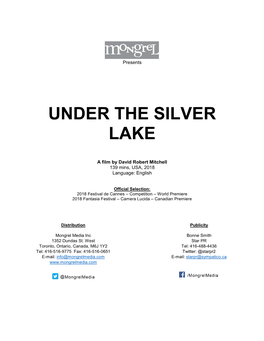 Under the Silver Lake