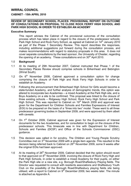 Birkenhead Academy PDF 157 KB