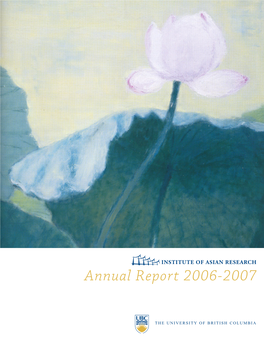 Annual Report 2006-2007 2006-2007 Annual Report