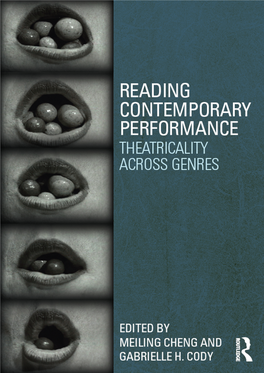 Reading Contemporary Performance