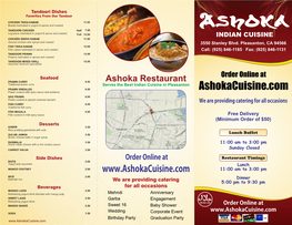 Ashoka Restaurant