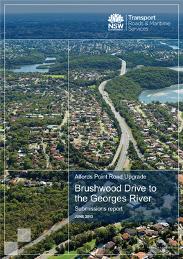 Alfords Point Road Upgrade, Brushwood Drive to the Georges River Submissions Report