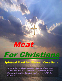 Spiritual Food for Starved Christians