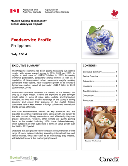 Foodservice Profile