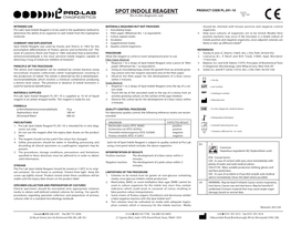 SPOT INDOLE REAGENT Σ (For in Vitro Diagnostic Use) 250