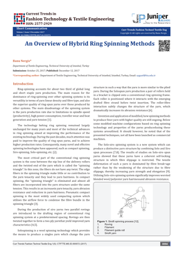 An Overview of Hybrid Ring Spinning Methods