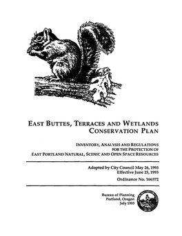 East Buttes, Terraces, and Wetlands Conservation