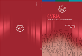CJEU Annual Report 2014