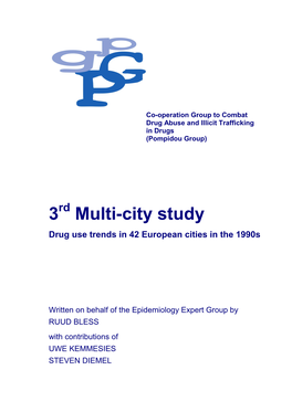 PDF (3Rd Multi-City Study: Drug Use Trends in European Cities in The