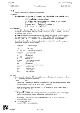 NAME SYNOPSIS DESCRIPTION OPTIONS Man.M.Sourcentral.Org