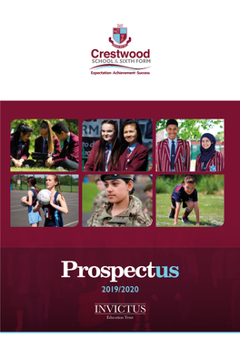 Prospectus 2019/2020 WELCOME / ATTAINMENT Welcome to Our School