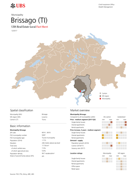 Brissago (TI) UBS Real Estate Local Fact Sheet