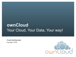 Owncloud Template