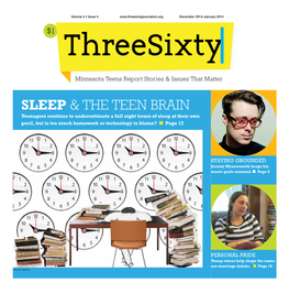 Sleep & the Teen Brain
